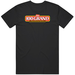 100 Grand Bar Chocolate Candy Bar Gift Cool Mens Vintage T Shirt