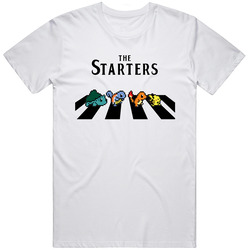 The Starters Pokemon Mens Vintage T Shirt