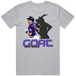 Dom Nunez Baseball Fan Goat Mens Vintage T Shirt