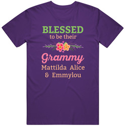 Blessed To Be - Purple  - 1313 Mens Vintage T Shirt
