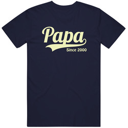 Papa Since 2000 Mens Vintage T Shirt