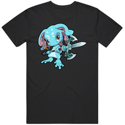 League Of Legends - Fizz Black Mens Vintage T Shirt