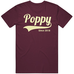 Poppy Since 2018 Mens Vintage T Shirt