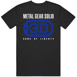 Metal Gear Solid Sons Of Liberty Fd8ujd B Mens Vintage T Shirt