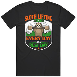 Sloth Lifting Team Mens Vintage T Shirt