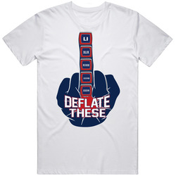 Tom Brady 5 Rings Middle Finger Deflate These New England Super Bowl Mens Vintage T Shirt