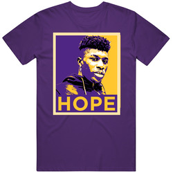 Jeff Gladney Hope Minnesota Football Sports Team Fan Hope Mens Vintage T Shirt