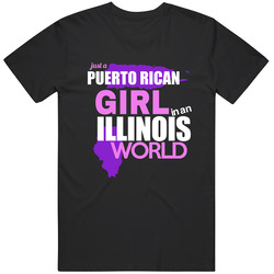 Pr Girl In Il Mens Vintage T Shirt