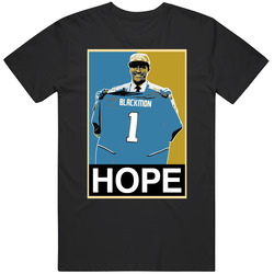 Jacksonville Football Justin Blackmon Hope Mens Vintage T Shirt
