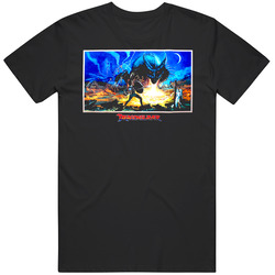 Dragonslayer Fantasy Cult Movie Mens Vintage T Shirt