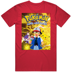 Red-pokeman Mens Vintage T Shirt