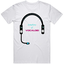 Vocaloid 25 Only White Mens Vintage T Shirt