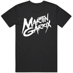 Martin Garrix Letter Black Mens Vintage T Shirt