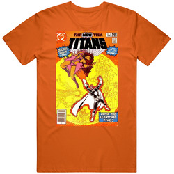 Teen Titans Number 3 Superhero Comic Mens Vintage T Shirt