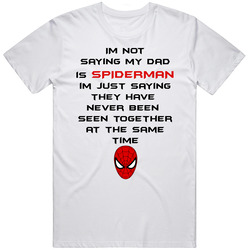 Fathers Day Gift Ideas Superhero Spiderman Reference Mens Vintage T Shirt