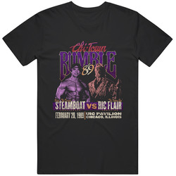 Chi-town Rumble 89 Ric Flair Mens Vintage T Shirt