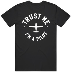 Trust Me Pilot Mens Vintage T Shirt