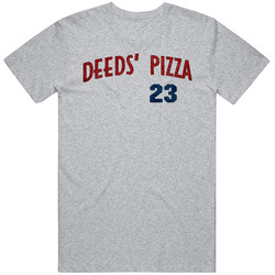 Deeds Pizza 23 Funny Mr Deeds Graphic Movie Tee Mens Vintage T Shirt