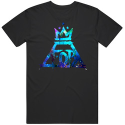 IRW Fall out boy FOB Logo T Shirt Men (black) Mens Vintage T Shirt