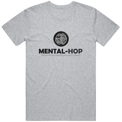 Grey Mens Vintage T Shirt