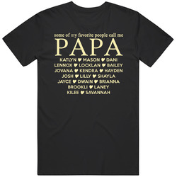 Papa For Shayla Mens Vintage T Shirt