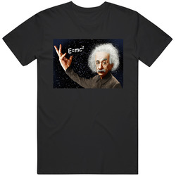 Einstein Mens Vintage T Shirt