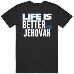 Life Is Better With Jehovah Mens Vintage T Shirt