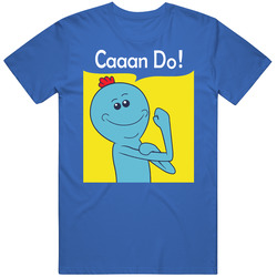 Mr Meeseek Blue Mens Vintage T Shirt