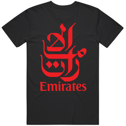 Emiratesblack Mens Vintage T Shirt