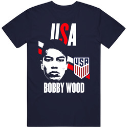 Bobby Wood Is My Player Fan Team Usa Copa America Cup Soccer Futball Mens Vintage T Shirt