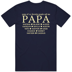 Papa For Jennifer Mens Vintage T Shirt