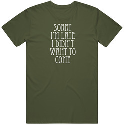 Sorry Mens Vintage T Shirt