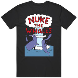Nuke The Whales 6 Mens Vintage T Shirt