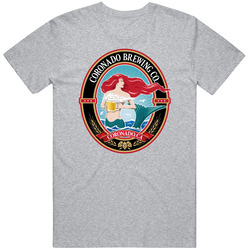 Coronado Brewing Grey Mens Vintage T Shirt