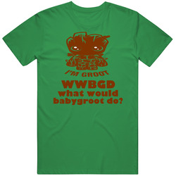 What Would Baby Groot Do Guardians Of The Galaxy Funny Groot Mens Vintage T Shirt