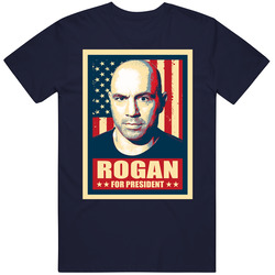 Rogan For President 1 Navy Mens Vintage T Shirt