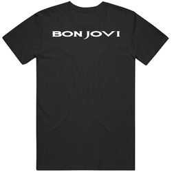 Hal Bon Jovi Logo 2 071215 Mens Vintage T Shirt