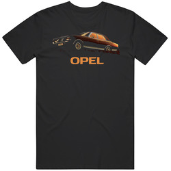 Opel Automotive Tag Hooded 1 Mens Vintage T Shirt