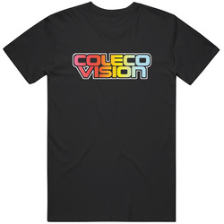 Coleco Vision Atari Retro Video Games Arcade Old Scool Logo Mens Vintage T Shirt