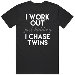 I Work Out Just Kidding Man's  Black Mens Vintage T Shirt