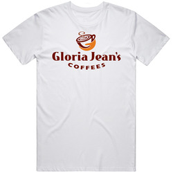 Gloria Jeans Coffees Logo Mens Vintage T Shirt