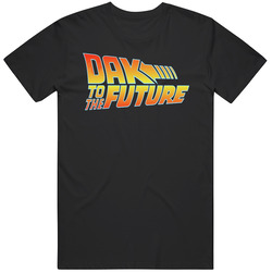 Dak To The Future Dak Prescott Dallas Cowboys Football Mens Vintage T Shirt