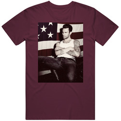 American Flag Mens Vintage T Shirt