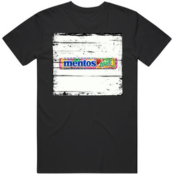 Mentos Candy Cool Distressed Grunge Look Mens Vintage T Shirt