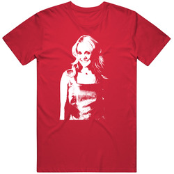 Carrie Underwood Faded Look Red Mens Vintage T Shirt