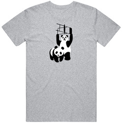 Panda Love Wrestling Funny A.pig.in. Mens Vintage T Shirt
