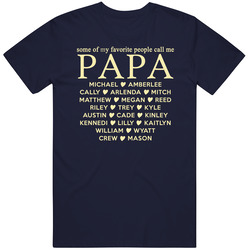 Papa For Cally Mens Vintage T Shirt