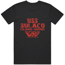 Uss Sulaco Space Mens Vintage T Shirt