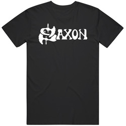 Saxon Band 1 Mens Vintage T Shirt
