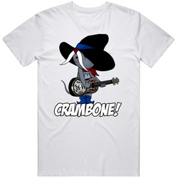 Crambone - Uncle Pecos White Mens Vintage T Shirt
